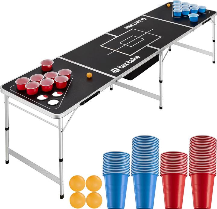 tectake Bierpongtisch