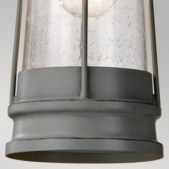 Actual product image Elstead Lighting Chelsea Harbor outdoor pendant light E27 storm cloud (E27)