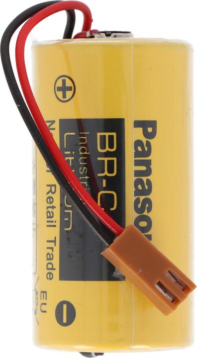 Actual product image AccuCell Batterie BR-CCF1TH CNC, BR-C mit Kabel und Stecker, GE FANUC CNC 16i, 18 (1 pcs., Device specific, 5000 mAh)