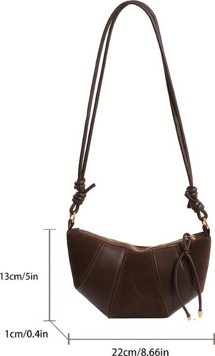 Only-Bags.Store Mode Umhängetasche, Wildlederimitat &, einfarbig, Reissverschluss, Innenfutter aus Stoff, bemalter