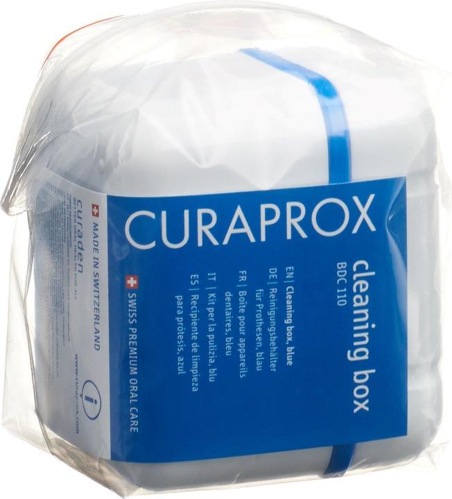 Actual product image Curaprox BDC 110 Denture cleaning container (Denture accessories)