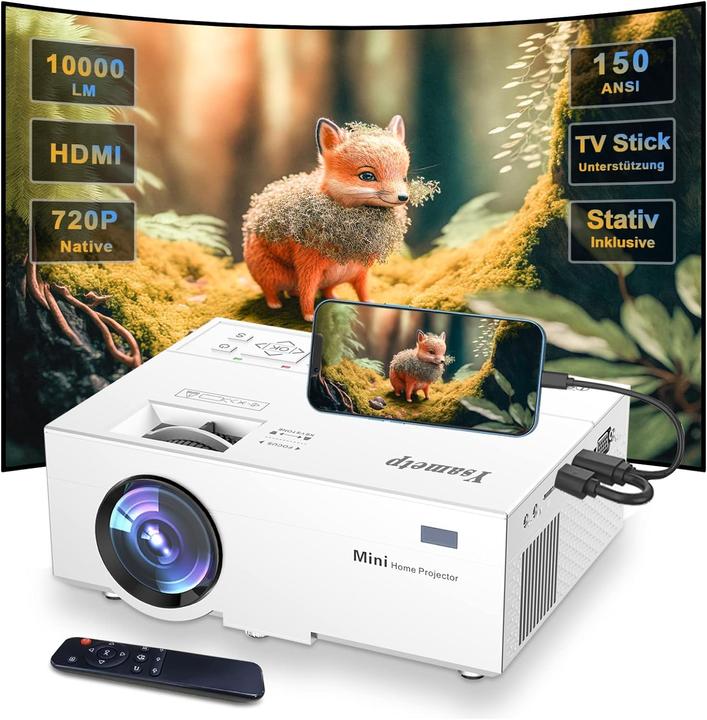 Produktbild Ysametp Mini Beamer (Full HD, 10000 lm)