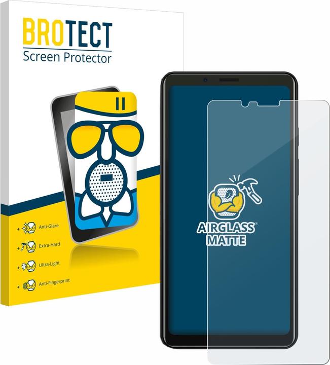 Produktbild BROTECT AirGlass Panzerglasfolie Matt (1 Stück, HiSense A5c)