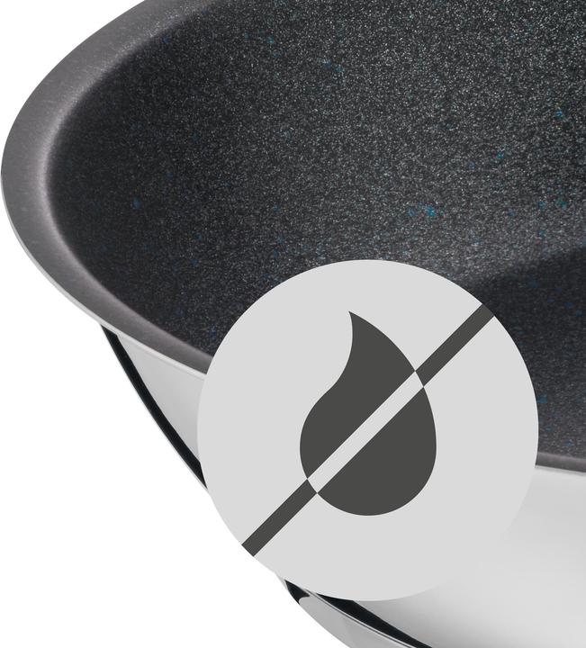 Immagine prodotto WMF PermaDur Advance (32 cm, Padella per friggere, Acciaio inossidabile)