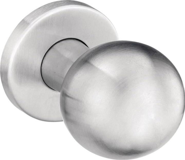 Produktbild EDI Türknopf K5/052/01 Edelstahl F00 Aufnahme 8 mm Kugelknopf (Türknopf)