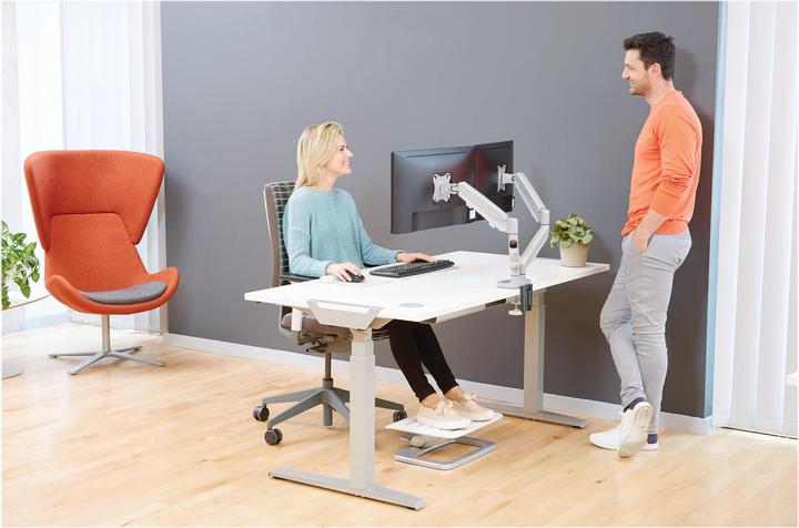 Actual product image Fellowes Eppa double monitor arm (Table, 30")