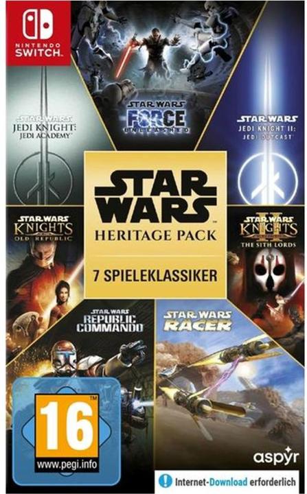 Immagine prodotto Aspyr SW Heritage Pack SWITCH Star Wars (Switch, DE)