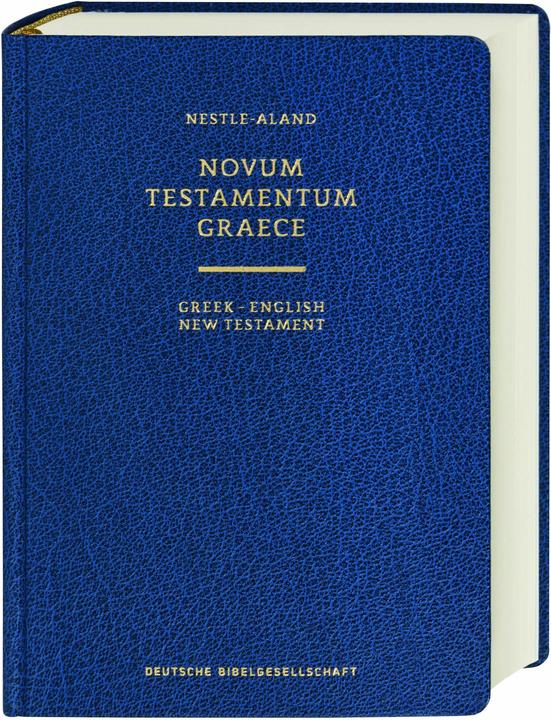 Produktbild Novum Testamentum Graece (Nestle-Aland) (Englisch, Griechisch, Institut für Neutestamentliche Textforschung, Münster, 2013)