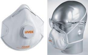 Image du produit Uvex Safety Masque contre les poussières fines avec valve (FFP2, 15 x)