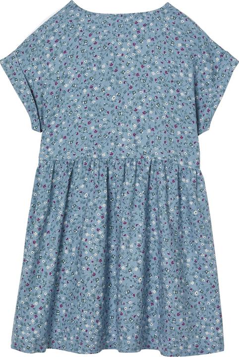 Vertbaudet Mädchen Blumenkleid mit Knöpfen