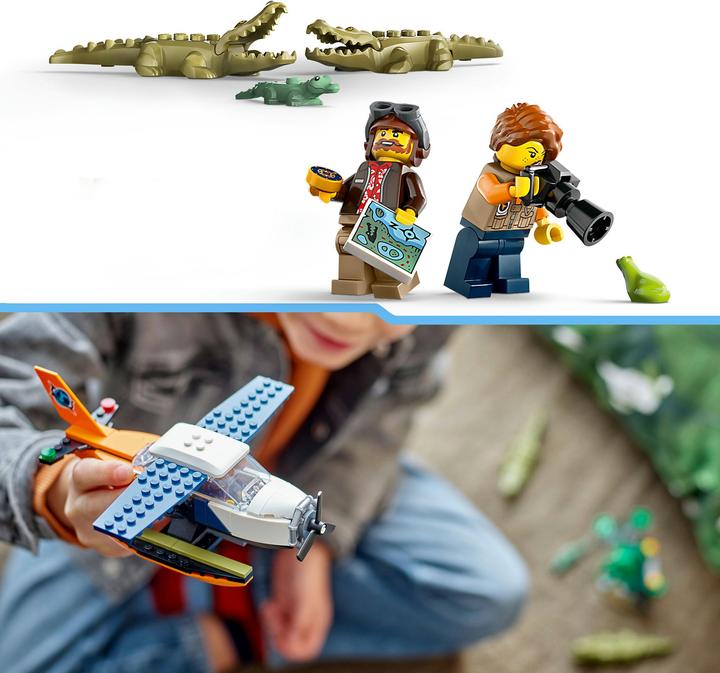 Produktbild LEGO Dschungelforscher-Wasserflugzeug (60425, LEGO City)