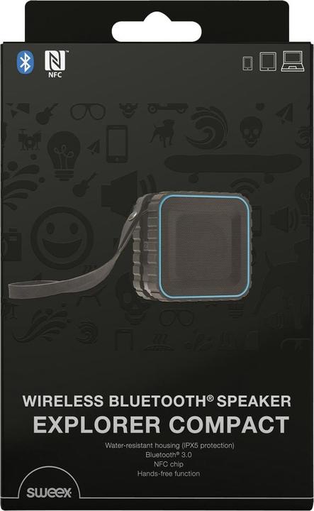 Produktbild Sweex AVSP5000-07 Bluetooth Lautsprecher 2.03 W (Akkubetrieb)