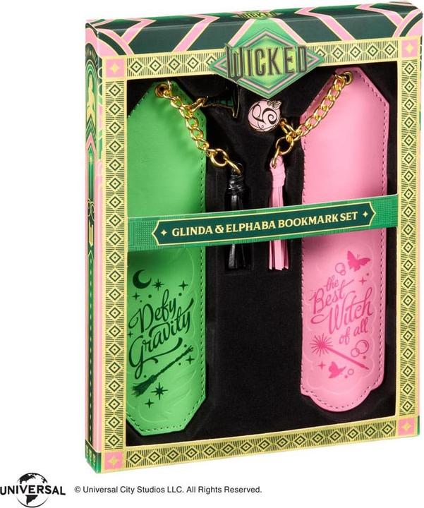 Immagine prodotto Noble Collection Set di 2 segnalibri Wicked Glinda & Elphaba