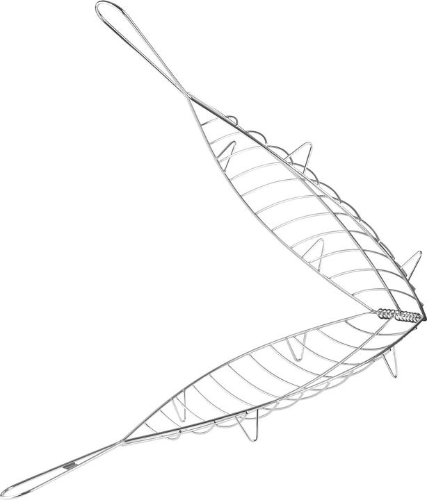 Image du produit Ibili Pince à poisson en acier inoxydable 42 x 22 cm Pour servir et présenter les plats de poisson