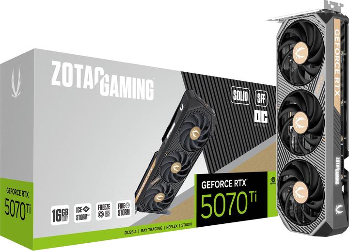 Produktbild Zotac Gaming GeForce RTX 5070 Ti Solid SFF OC (16 GB)