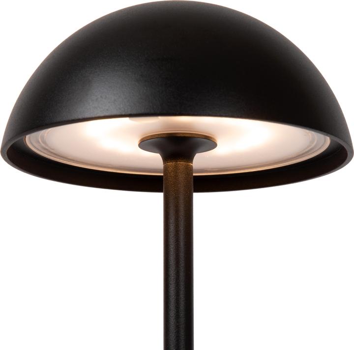 Actual product image Lucide JOY - Table lamp outdoor - Ø 11,5 cm - LED Dim. - 1x1,5W 3000K - IP54 - Black 15500/02/30 (175 lm)
