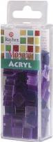Image du produit Rayher mosaïque acrylique, 1x1 cm, transparent, violet