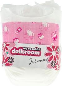 Actual product image My Beautiful Dollsroom Doll nappies 5 pieces