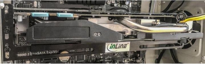 Image du produit InLine Support de carte PCIe
