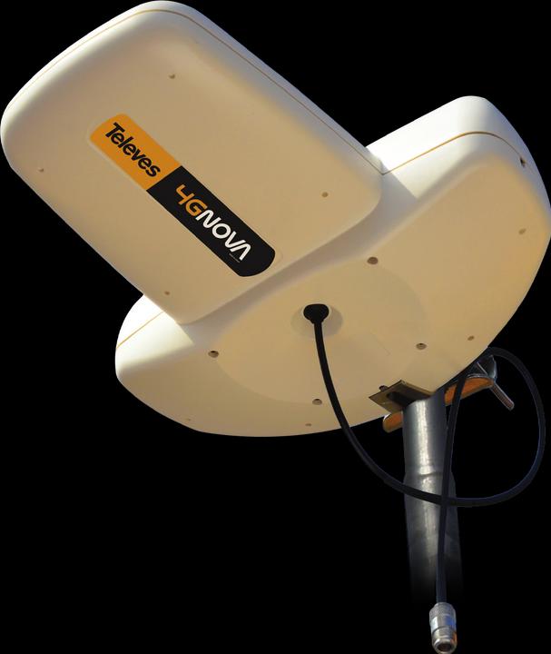 Actual product image Televes 4GNOVA - 7 dBi - 1.7 - 2.7 GHz - 50 Ohm - SMA - IP53 - 150 km/h (7 dB, LTE)