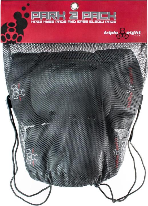 Actual product image Triple 8 Park 2-Pack (L, Knee pad, Elbow protectors)