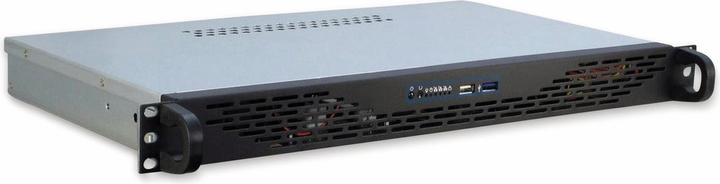 Actual product image Intertech IPC 1HU-K-125L 48,26cm 19inch 1RU IPC enclosure w. 1x 8,9cm 3,5inch int. o 2x 6,35cm 2,5inch i...