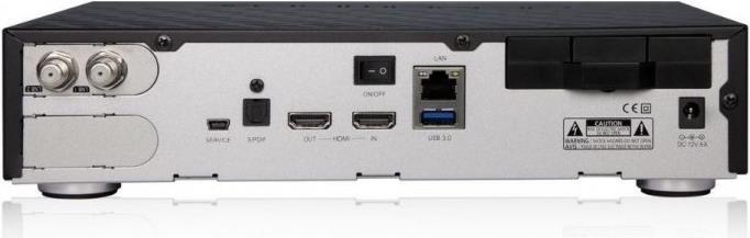 Immagine prodotto Dreambox Dm 920 (8 GB, DVB-C/T2, 2x DVB-S2X, Albero CI, Disco rigido)
