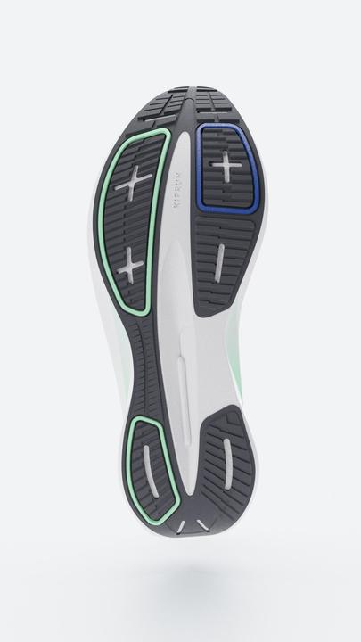 Produktbild Kiprun Laufschuhe Herren - Cushion 500 weiss/grün (45)