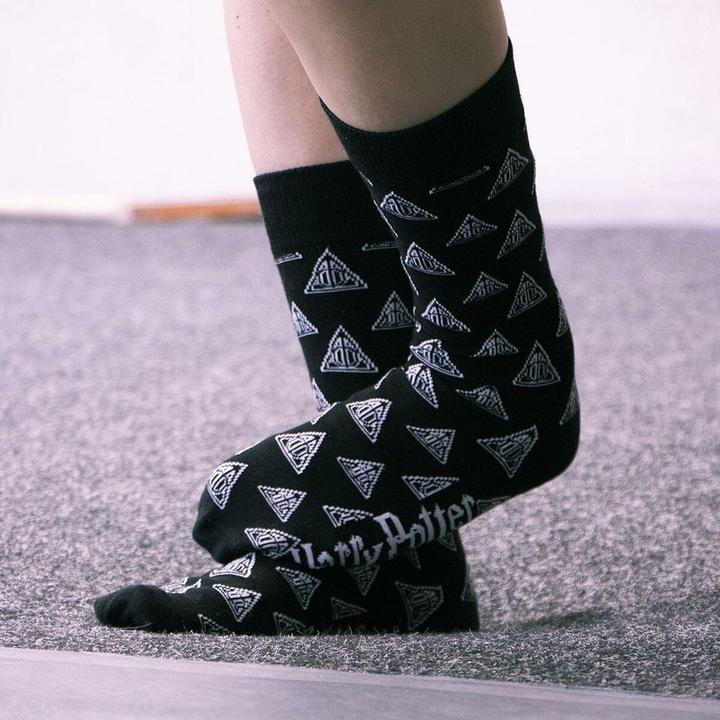 Produktbild Cerdá Harry Potter Socken Heiligtümer des Todes 38-45 (Einzelpack, 38 - 45)