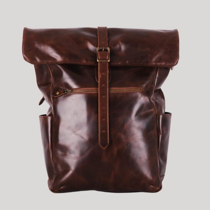 Produktbild Buckle & Seam Rolltop Rucksack Nomad Braun/Dots (30 l)