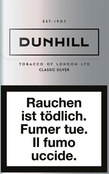 Image du produit Dunhill International Boîte d'argent (1 pcs)