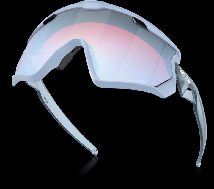Actual product image Oakley Wind Jacket 2.0 (Matte Trans Stonewash, Prizm snow sapphire)