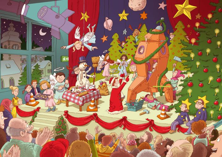 Actual product image Peters:The stolen Christmas bonus