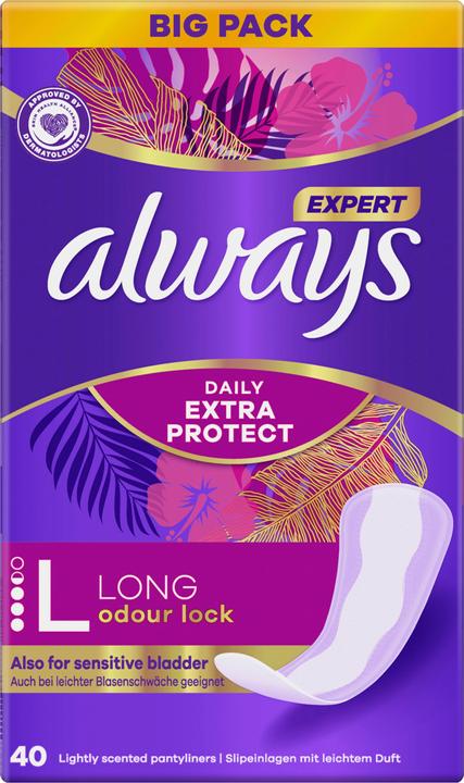 Produktbild Always Expert Daily Extra Protect (40 x, Slipeinlagen)