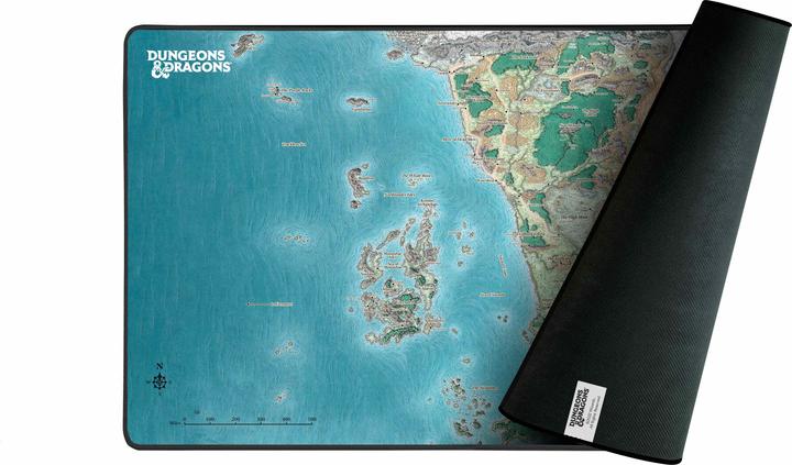 Actual product image Konix Dungeons + Dragons Faerun Map Mouse Pad XXL (XXL)