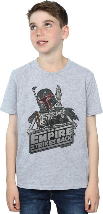 Produktbild Star Wars Boba Fett Skeleton TShirt Jungen (152, 158)