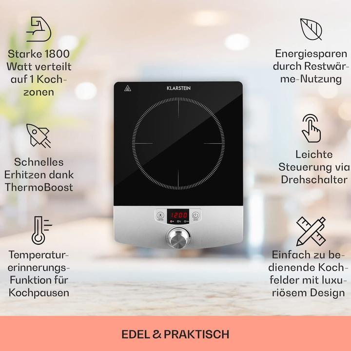 Produktbild Klarstein Einzel-Induktionskochplatte