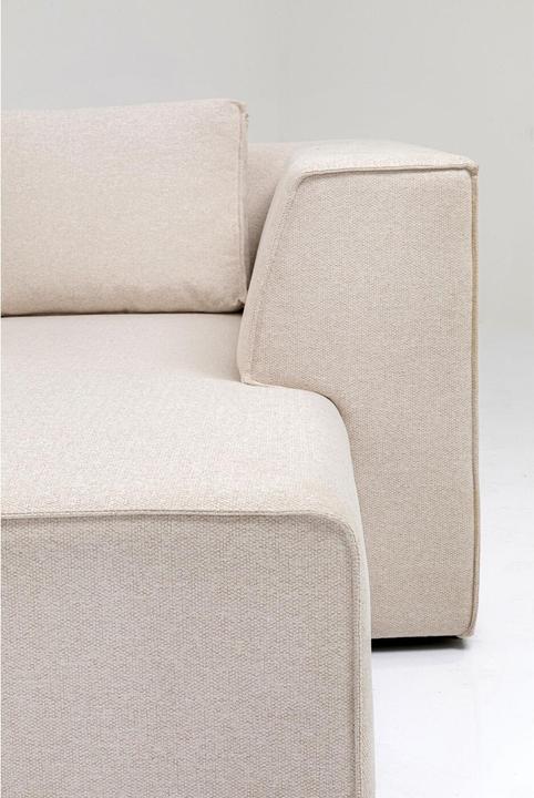 Actual product image Kare Design Corner Sofa Infinity Ottomane Creme Right (Corner sofa)
