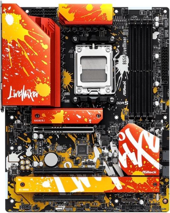 Image du produit AsRock B650E PG Riptide WiFi (AM5, AMD B650, ATX)