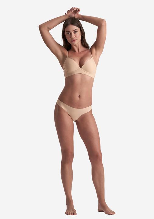Produktbild Bye Bra Invisible Brazilian Nude + Black XL (XL, 2er Pack)