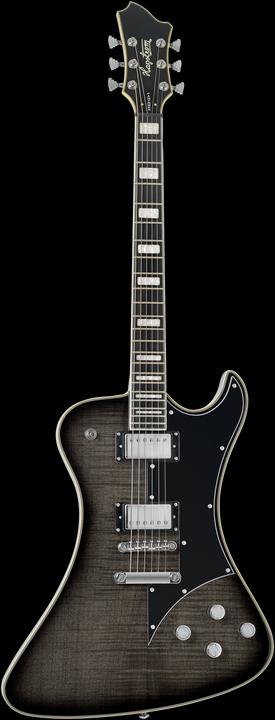 Immagine prodotto Hagstrom E-Gitarre, Fantomen, Cosmic Black Burst (Chitarra elettrica, Mogano)