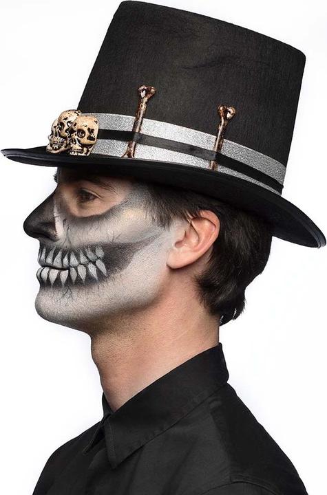Actual product image Boland Top hat skull