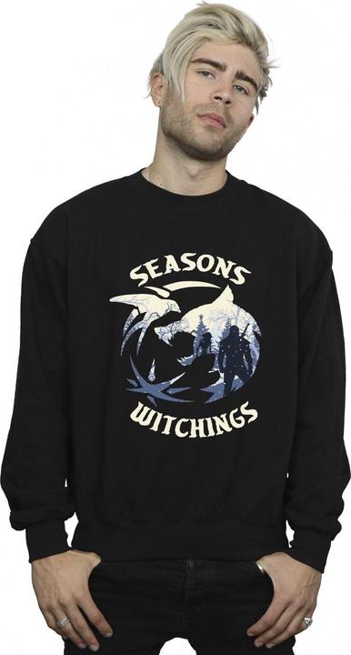 Produktbild Netflix The Witcher Christmas Wolf Sweatshirt (S)
