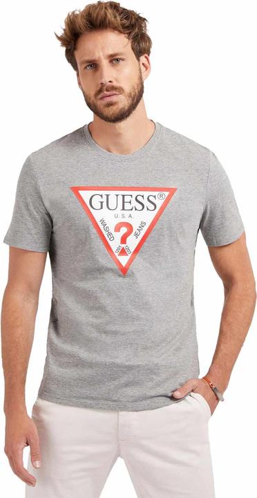 Immagine prodotto Guess Camicia da uomo grigio/bianco/nero/rosso chiaro XL (XL)