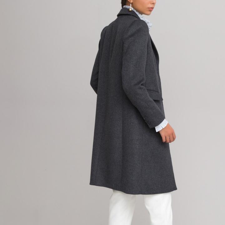 Immagine prodotto La Redoute Collections Cappotto con chiusura a bottoni (46)