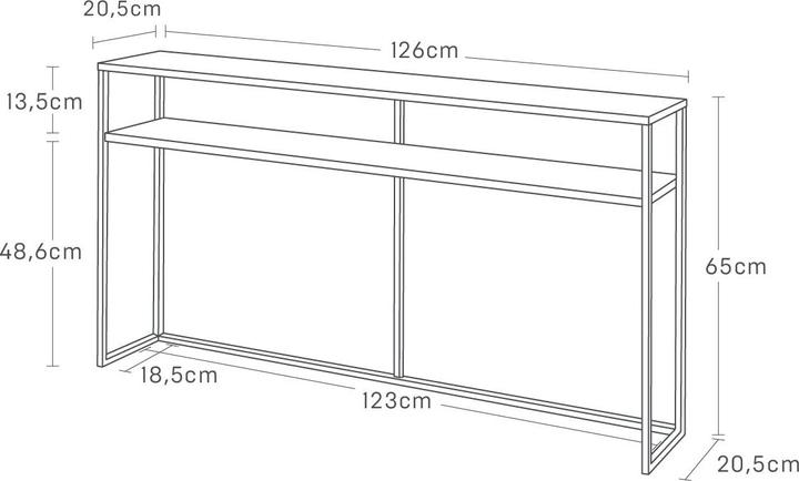Image du produit Yamazaki Tour (126 x 20.5 x 65 cm)