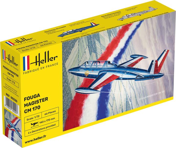 Actual product image Heller Fouga Magister CM 170
