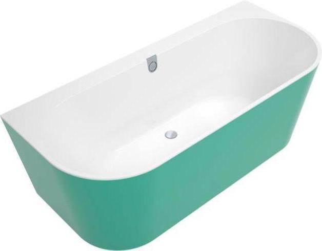 Actual product image Villeroy & Boch V&B Rear Wall Bath OBERON 2.0 m Schü Colour on Demand 1800x800mm white (180 cm, 80 cm)