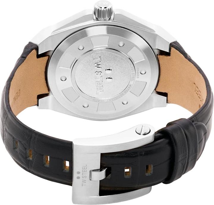 Actual product image TW 1000 Steel CE4033 Horloge CEO Tech Dames 38mm Swiss Movement Zwart Leer (Analogue wristwatch, 38 mm)