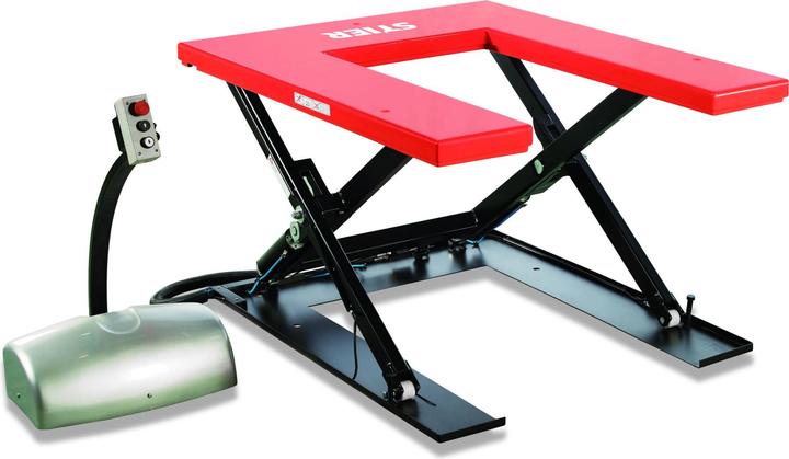 Produktbild Stier Scheren-Hubtisch U-Profil Tragkraft 1000kg Plattform 1450x1140mm